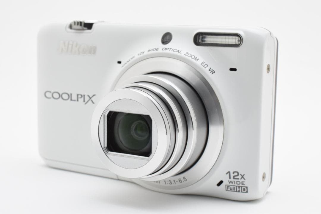 【美品】Nikon COOLPIX S6500 ホワイト　動作確認済