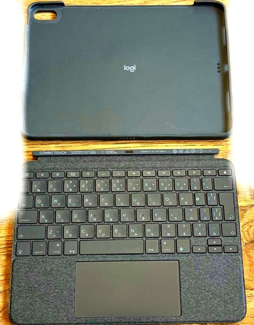 ロジクール iPad Pro 11 (1～第3世代) 用キーボードカバー グレー