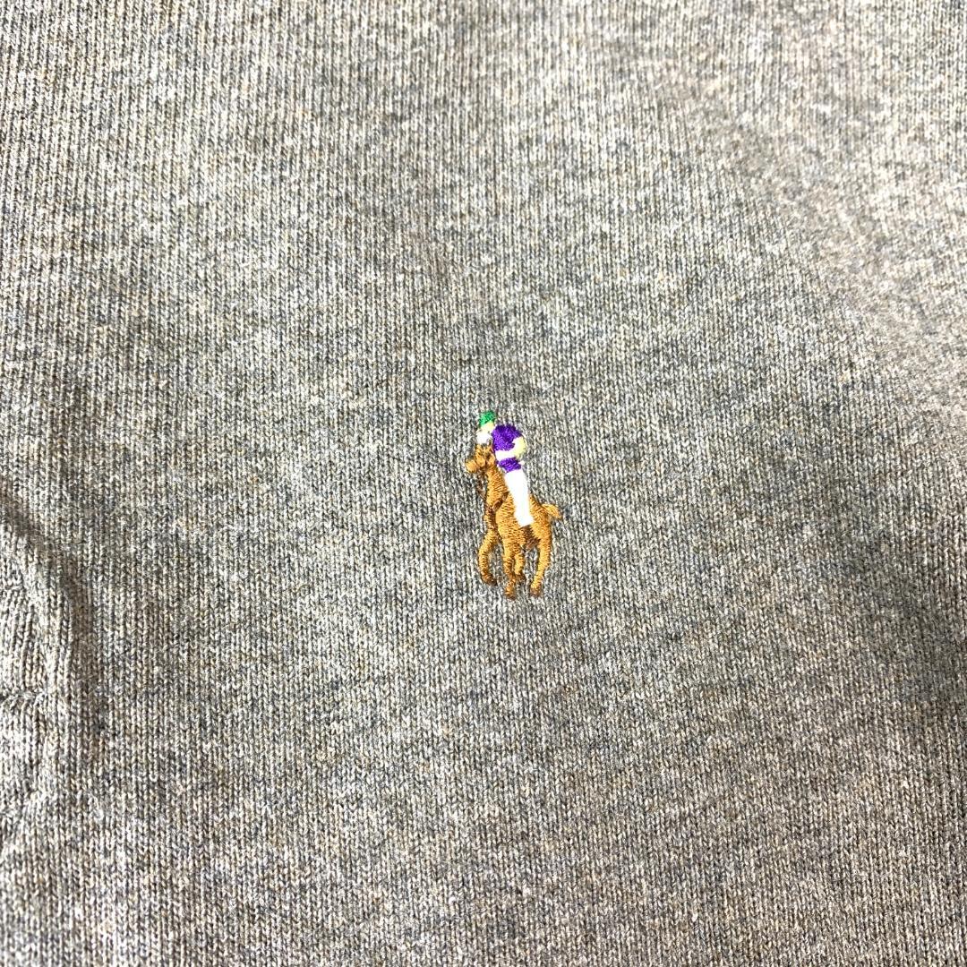 ポロバイラルフローレン ラガーシャツ グレー M B3182