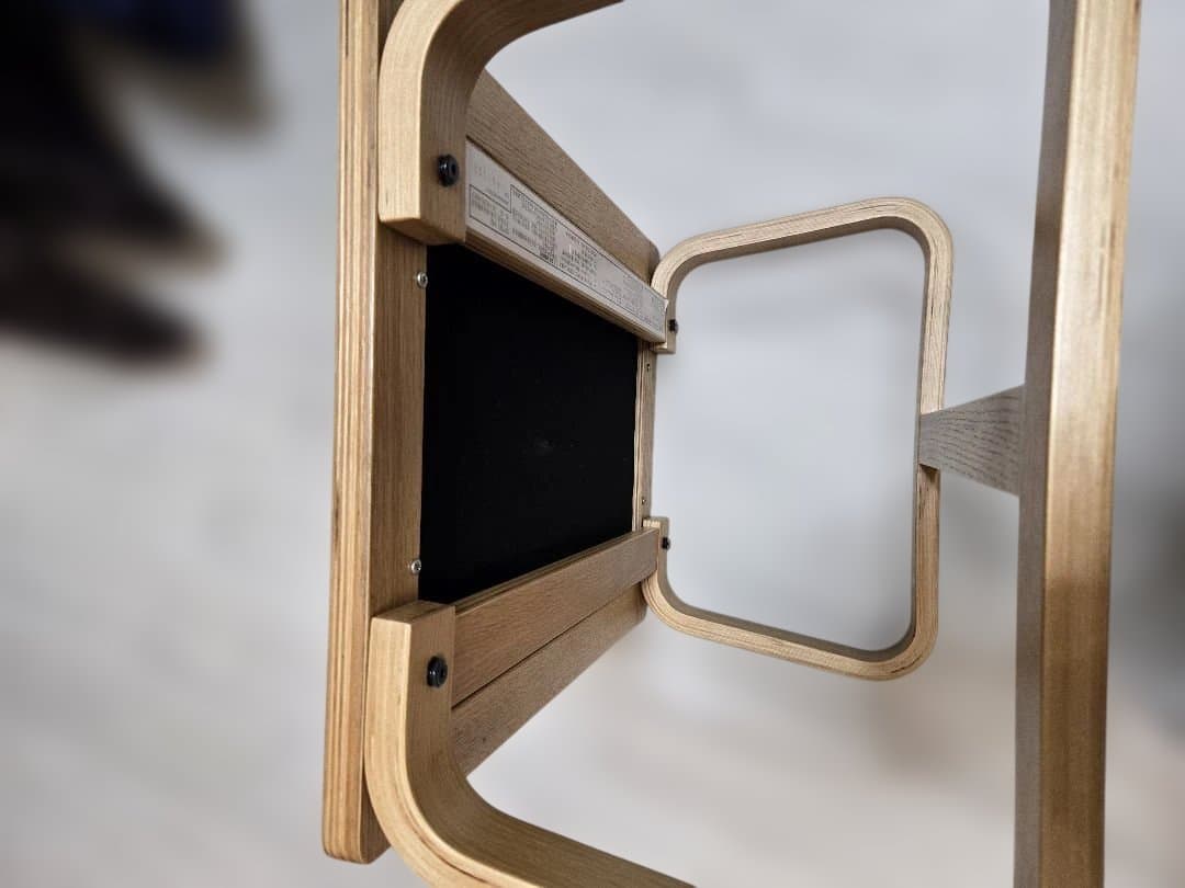 無印良品　オーク材　オットマン　リビングでもダイニングでも使えるベンチ