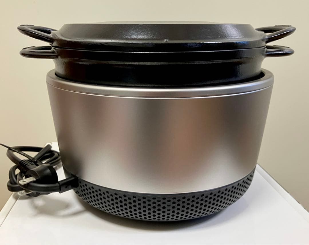 【美品】バーミキュラ ライスポット PH23A ソリッドシルバー 炊飯器