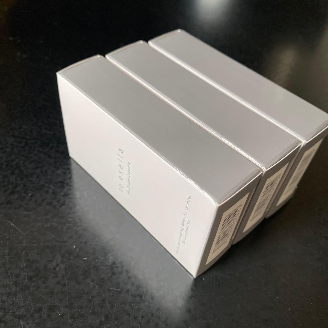 【新品・未開封】to esella ホワイトハンドセラム 20mL 3個セット