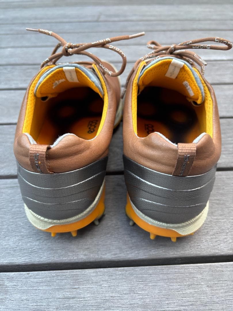 【高級】ECCO エコー ゴルフシューズ BIOM G2 ヤクレザー 43