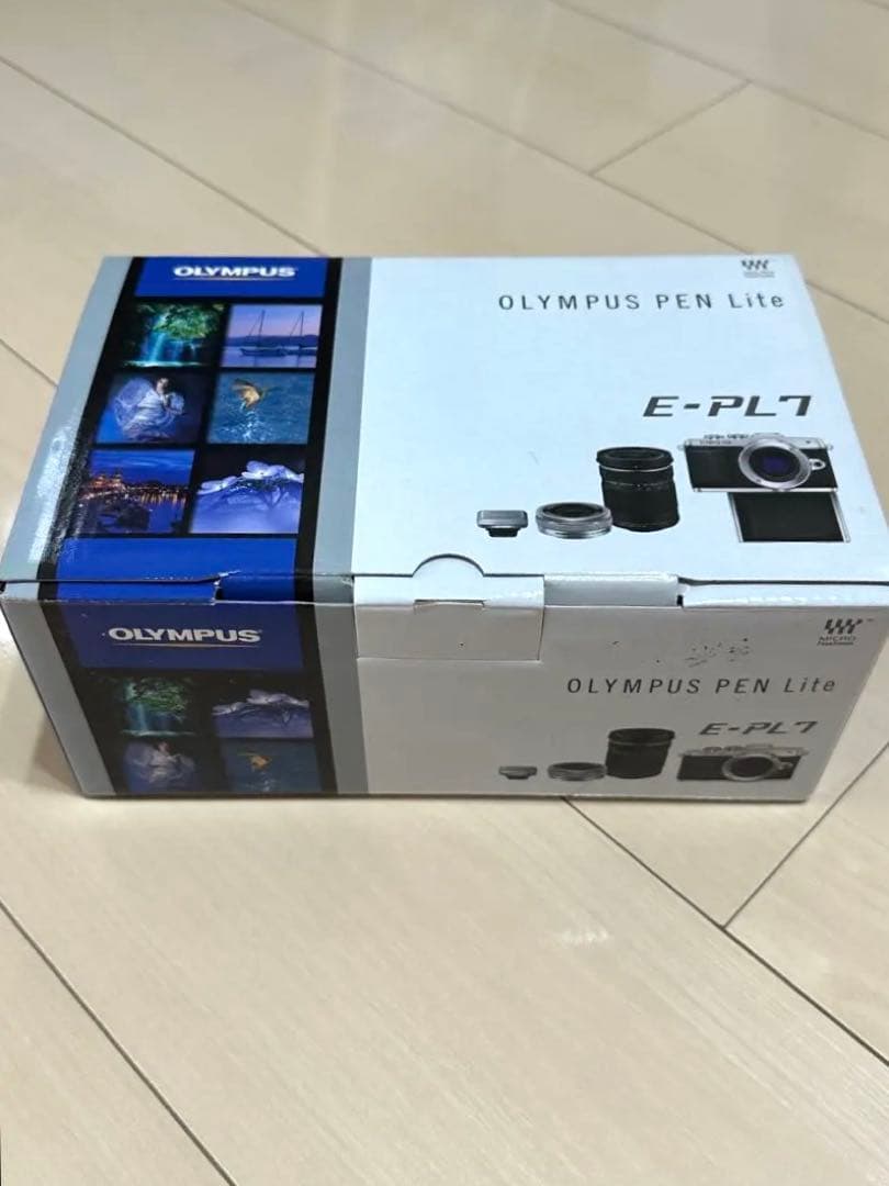 OLYMPUS PEN Lite E-PL7 シルバー EZレンズキット