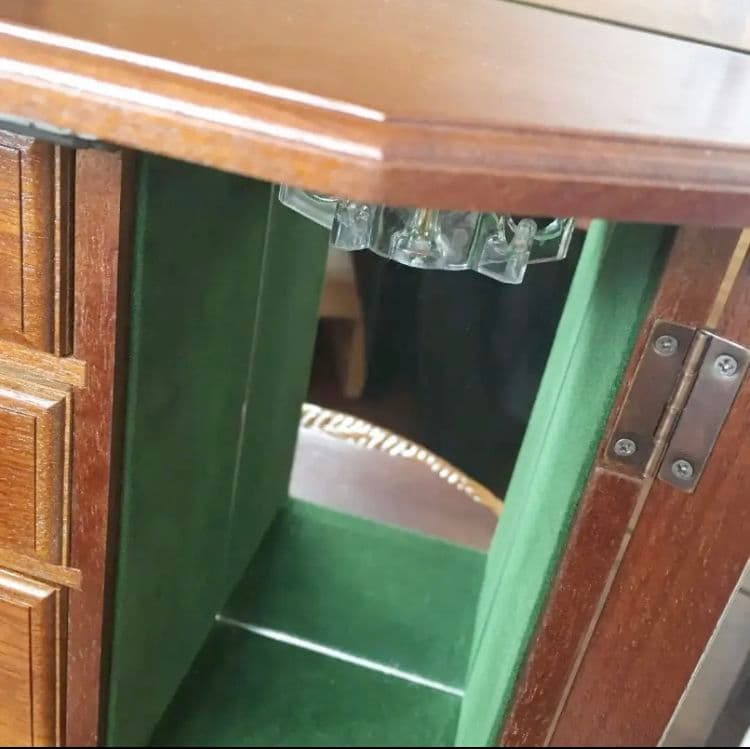 アンティーク風　オルゴール　アクセサリーケース