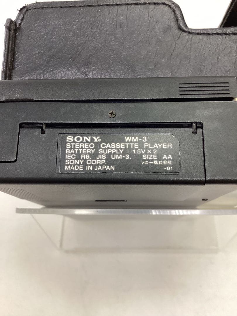 SONY WALKMAN WM-3 カセットプレーヤー メタル対応