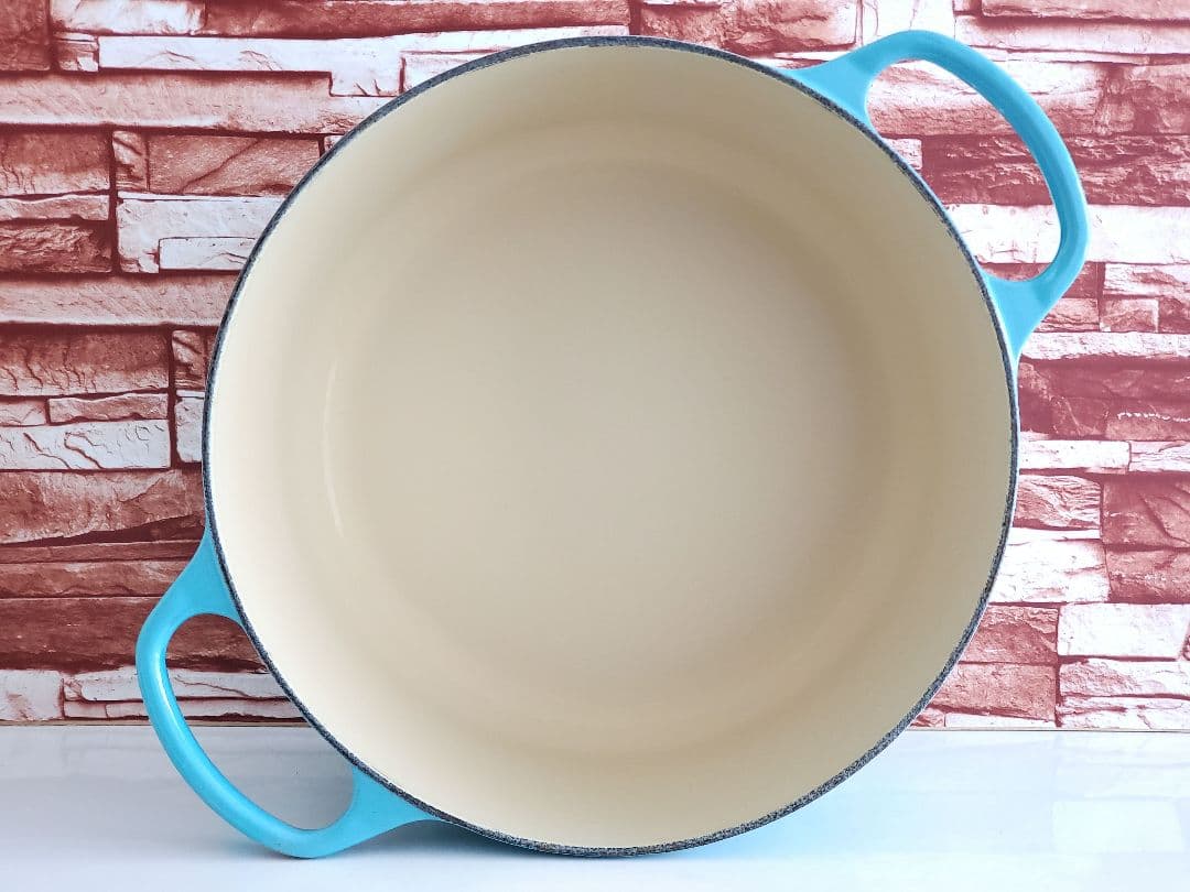 【良品】ル・クルーゼ　ココットロンド　26㎝