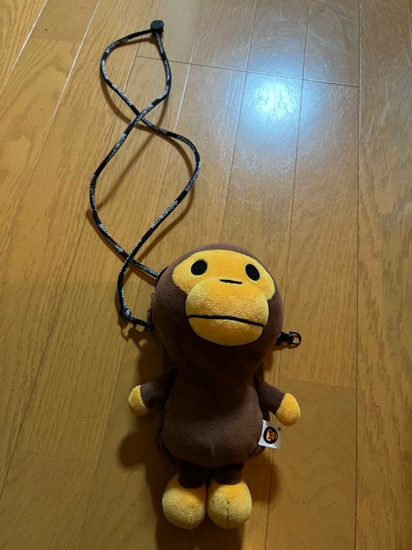 APE ぬいぐるみショルダー　美品