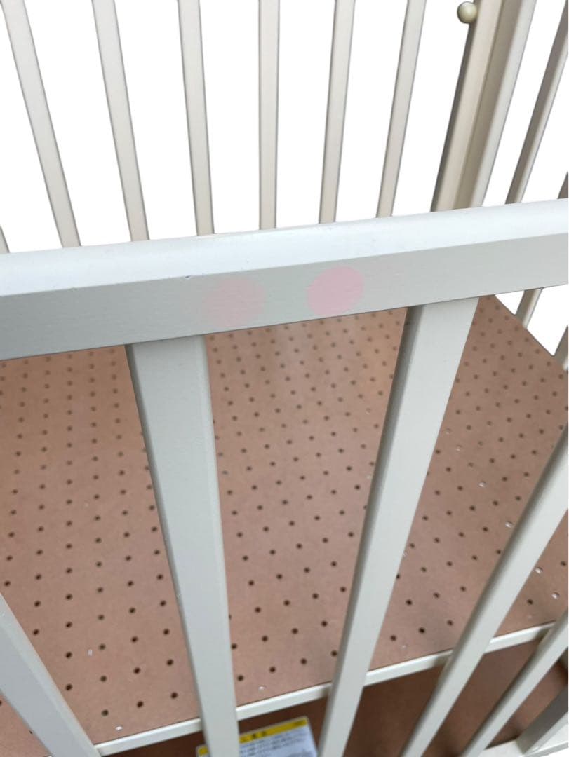 カトージ ベビーベッド ミニ立ちベッド プチバニラ 02356