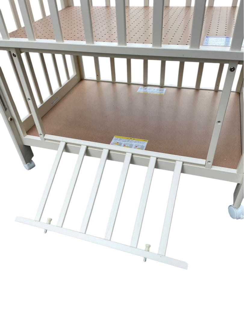 カトージ ベビーベッド ミニ立ちベッド プチバニラ 02356