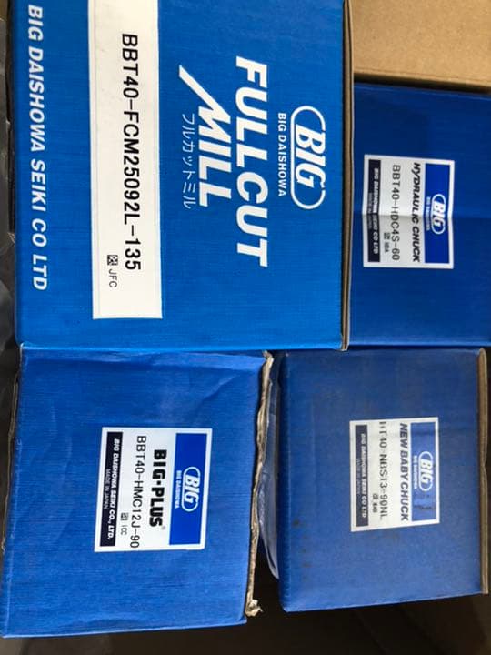 BIG フルカットミル　BT40