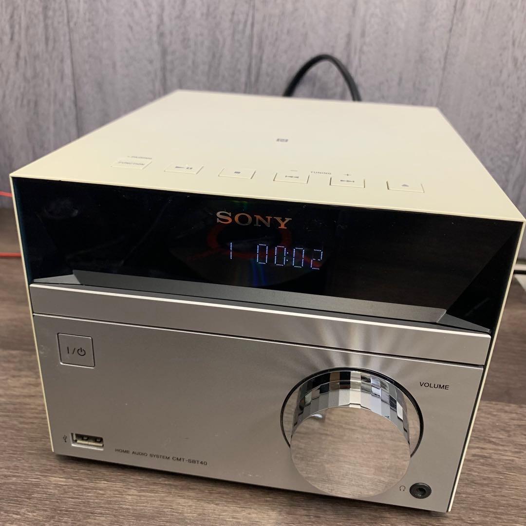 m080701m SONY CMT-SBT40 CDコンポ　スピーカー