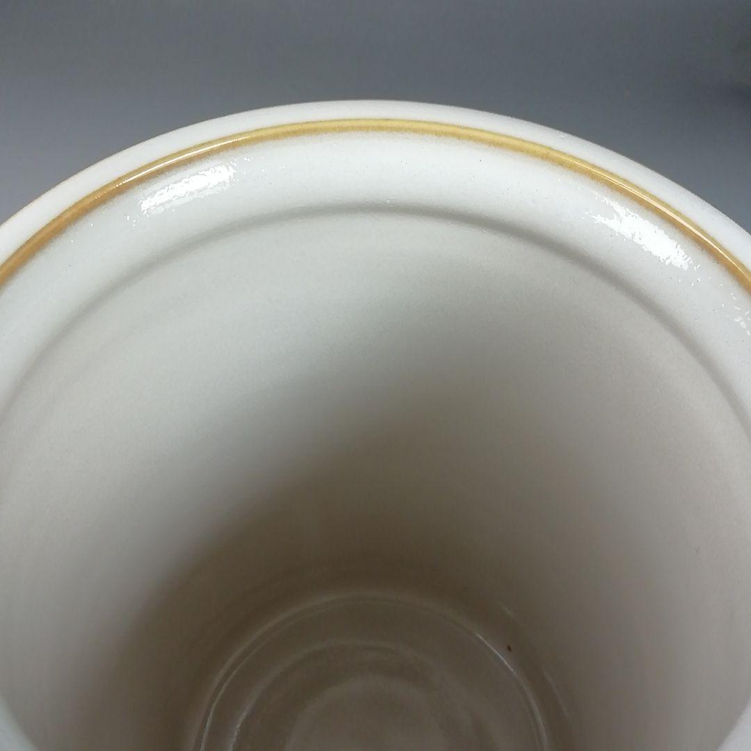 Ｗ７４　水指　『白磁　和蘭陀』『細水指』『加藤藤山 造』　共箱　茶道具