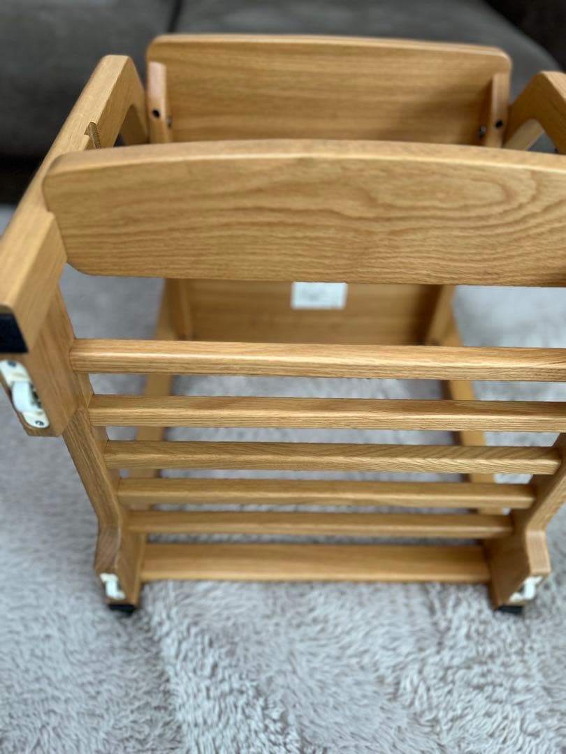 美品 KEYUCA ケユカ 学習椅子 ニノスチェア ナチュラル