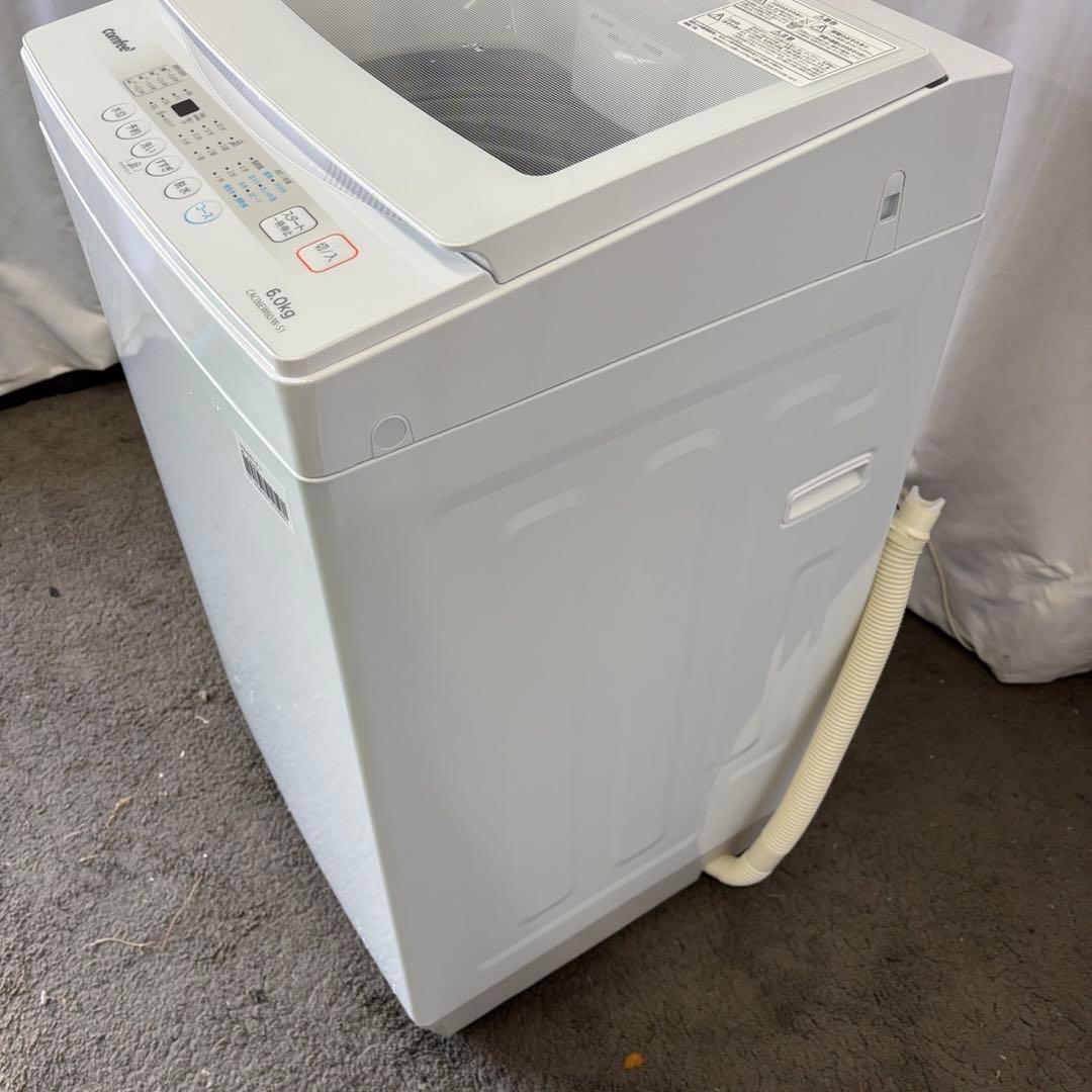 102⭕️洗濯機　6キロ　一人暮らし　同棲　綺麗　安い　中古　設置無料　25年製