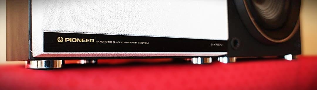 【極美品】Pioneerスピーカー S-X707V ブラック調 整備良品