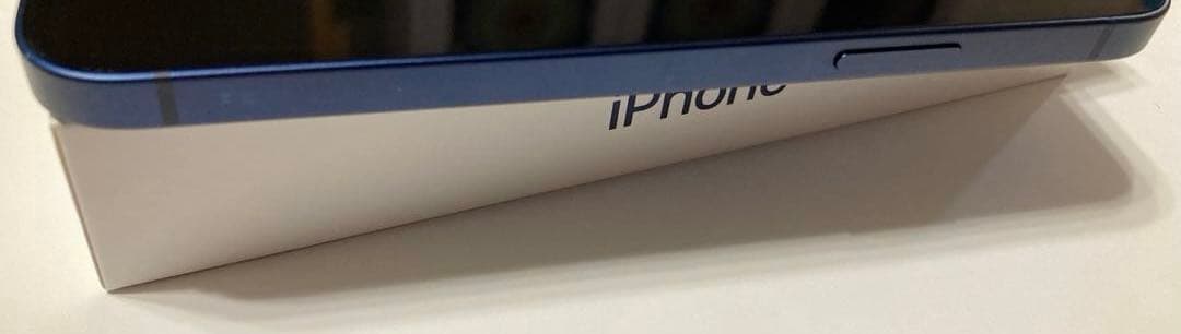 箱・付属品付★ iPhone12 128GB ブルー●匿名配送