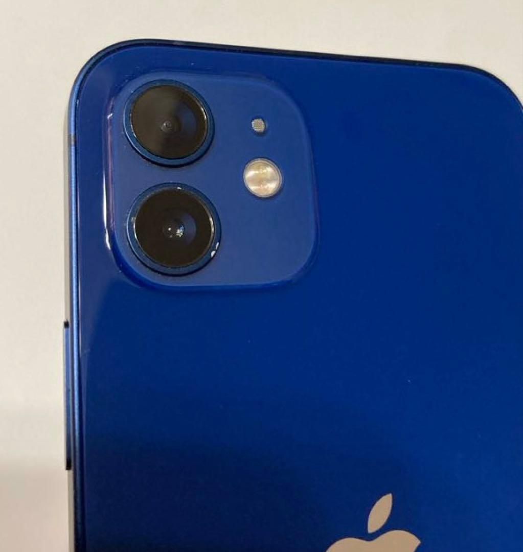 箱・付属品付★ iPhone12 128GB ブルー●匿名配送