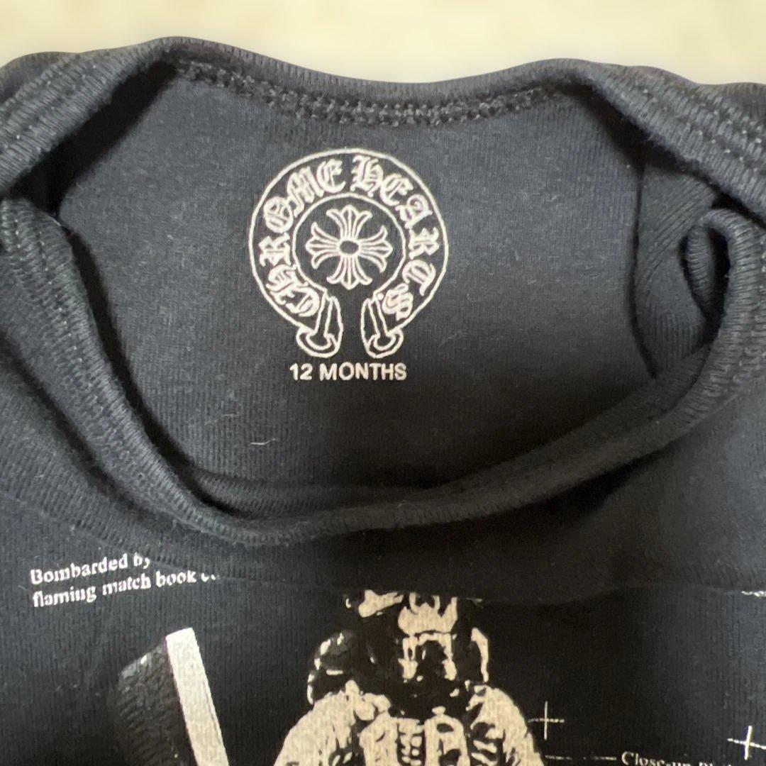 o*o様 Chrome Hearts 骸骨デザイン Tシャツ 12ヶ月