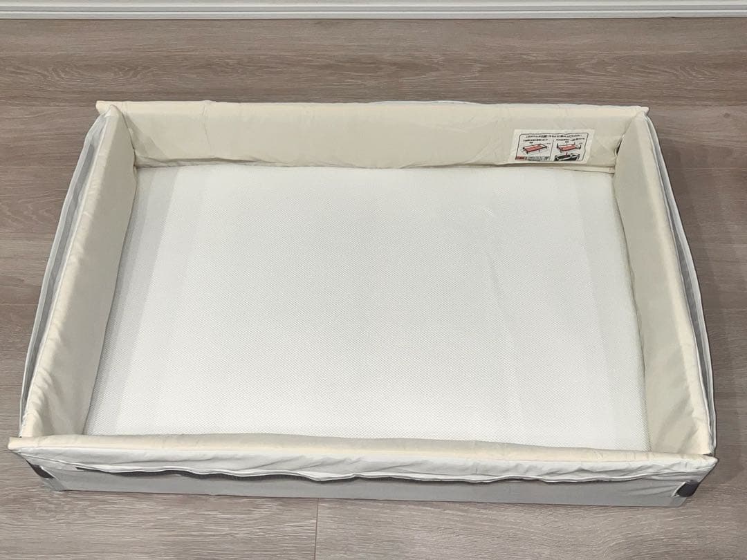 Aprica アップリカ ココネルエアーAB グレーベアー　ベビーベッド