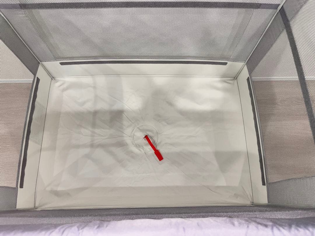 Aprica アップリカ ココネルエアーAB グレーベアー　ベビーベッド