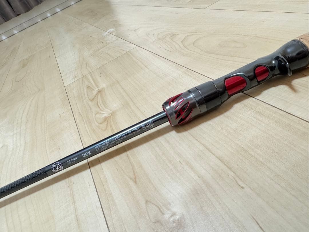 超美品　スティーズロッド スティーズレーシングデザイン641ML+XB-SMT