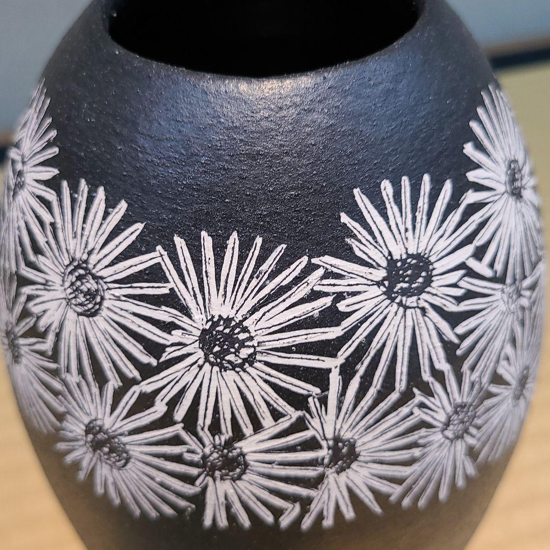 信楽焼 谷野明夫作 花瓶 高さ8.5寸（約26cm） 共箱 本物保証