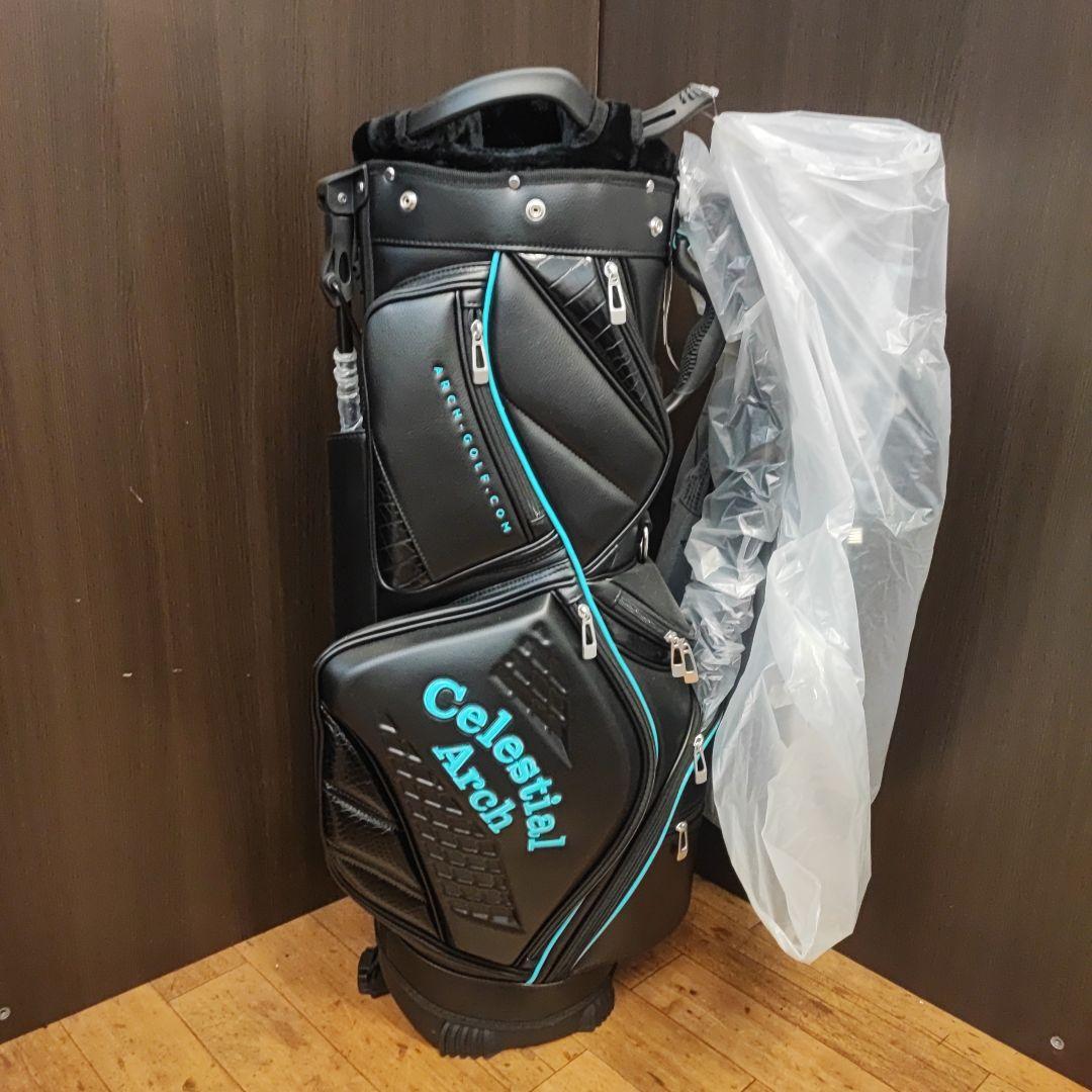 ぜんさん専用 アーチゴルフ スタンドキャディバッグ 9.5インチ ブラック