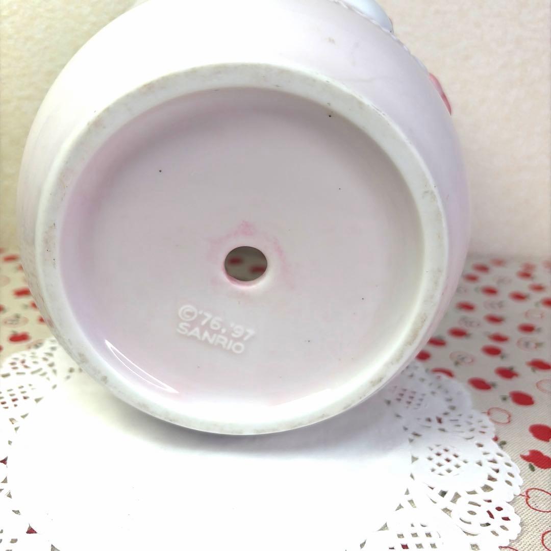 【ももんがさま専用】ハローキティ 陶器製 プランター 植木鉢 サンリオ レトロ
