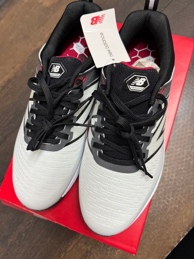 【28cm／ワイド幅広】ニューバランス MG406WK 4E ゴルフシューズ