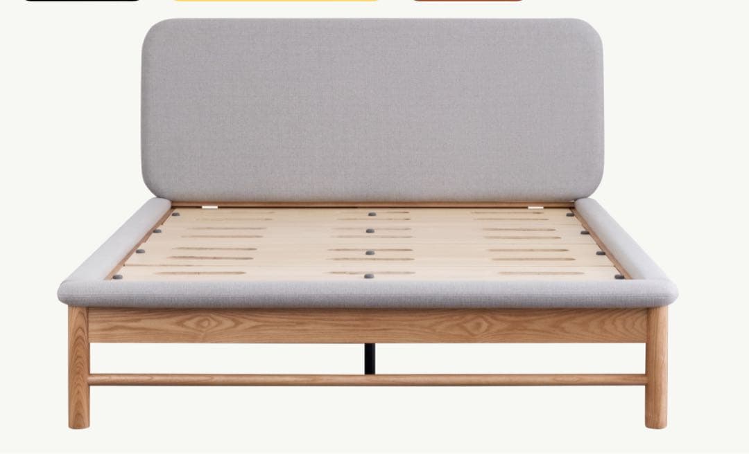 コアラファブリックベッドフレーム ダブル【引き渡し都内】