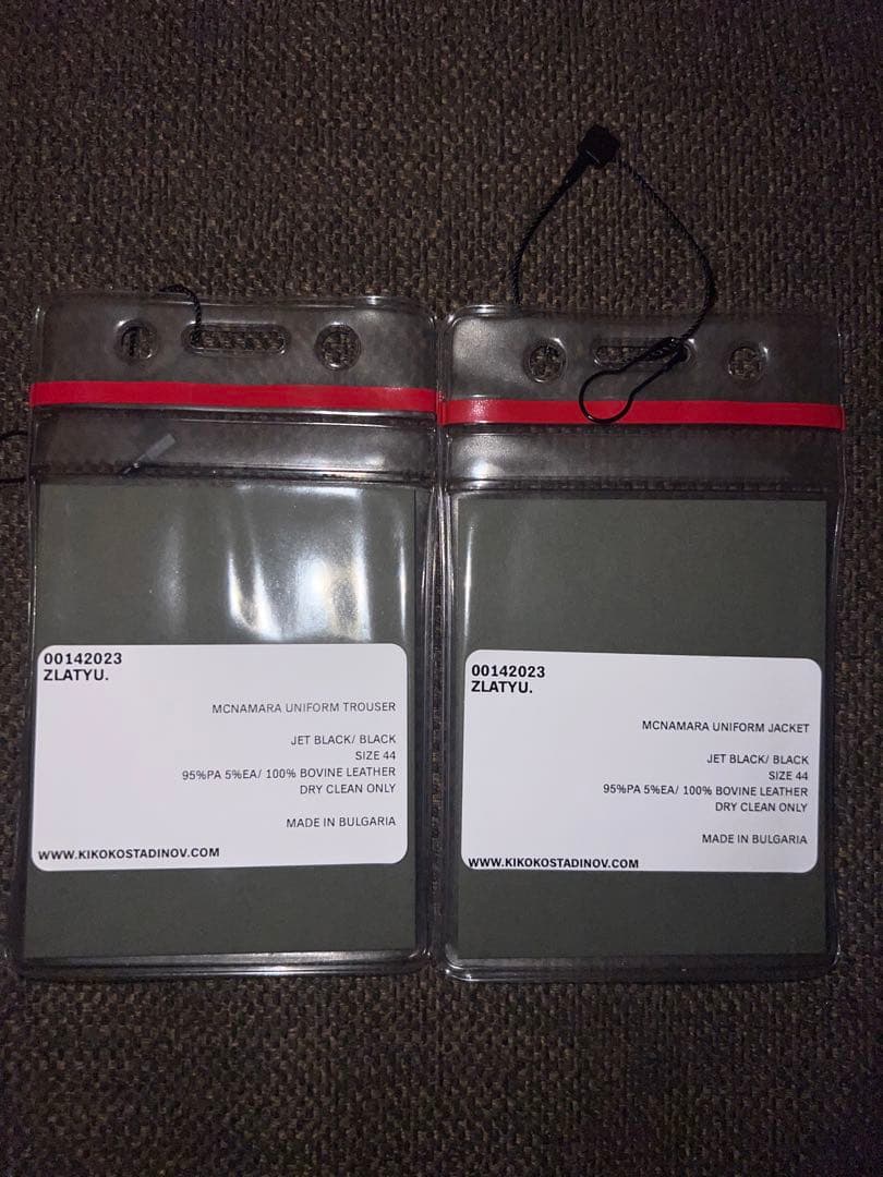 Kiko Kostadinov MCNAMARA ジャケット　23ss 44