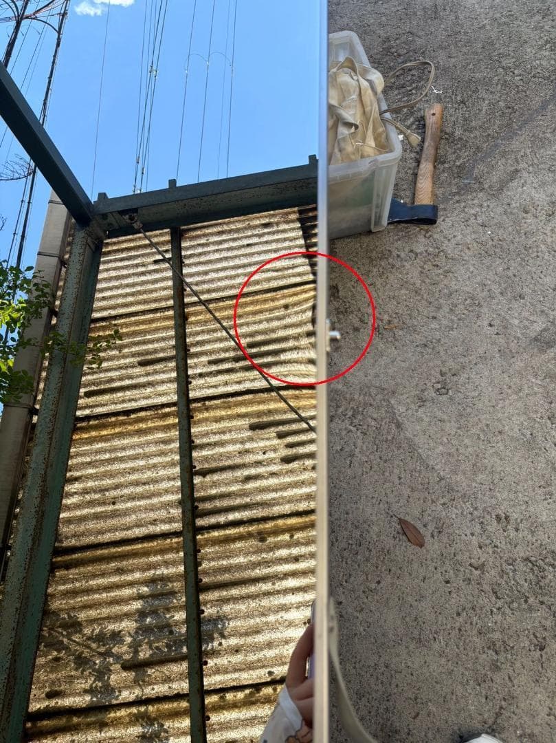 【中古】ダンス鏡 折り畳み 割れない鏡 160cmx100cmx2枚 銀色3番