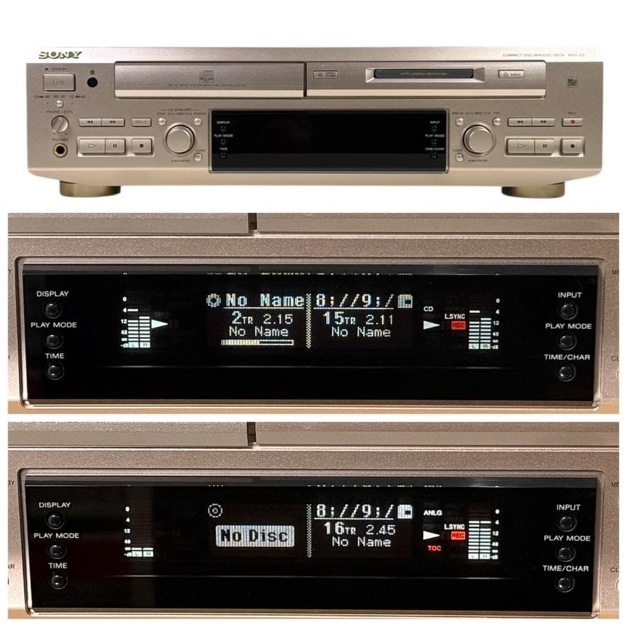 ◆優良美品◆SONY MXD-D2 MDレコーダー/CDプレーヤー 一体型デッキ