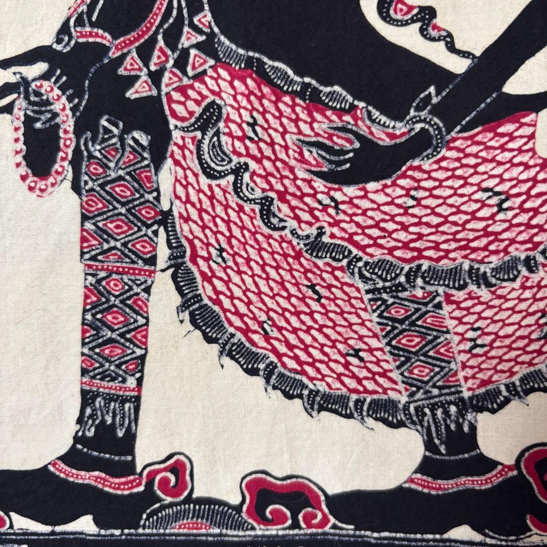 バティック　トゥリス　タペストリー　インドネシア　ラーマヤナ