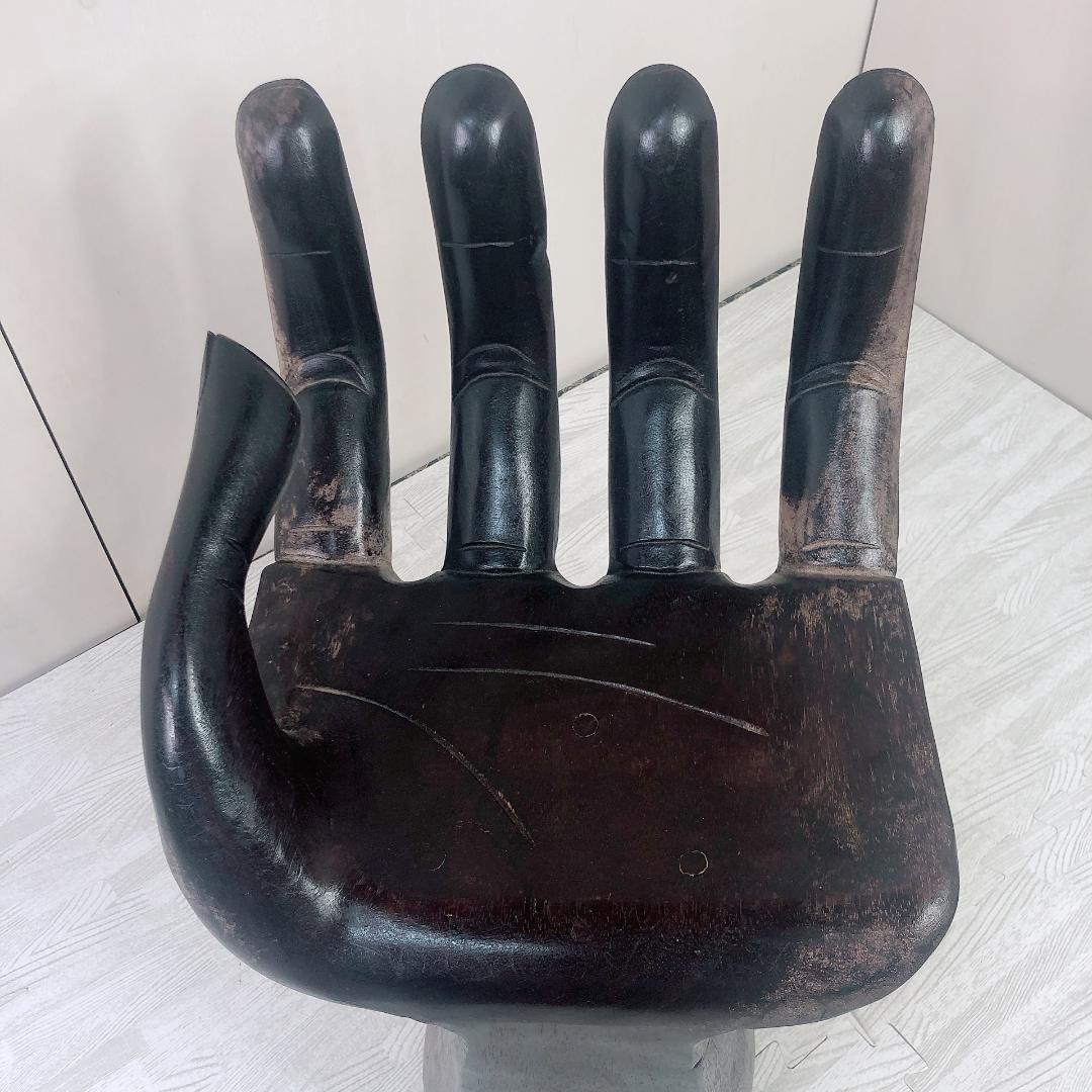 アジアン ハンドチェア 木製 インテリア 木製オブジェ 置物