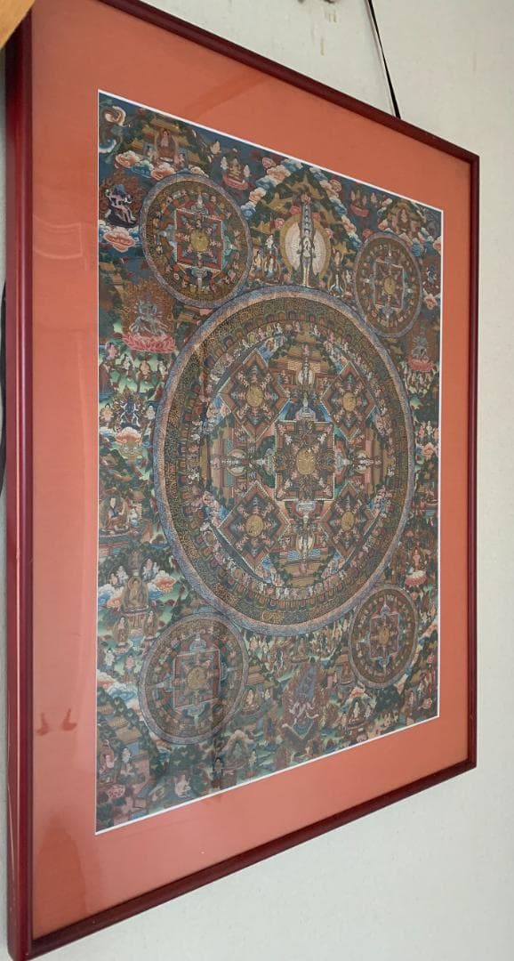 曼荼羅　手描き　肉筆