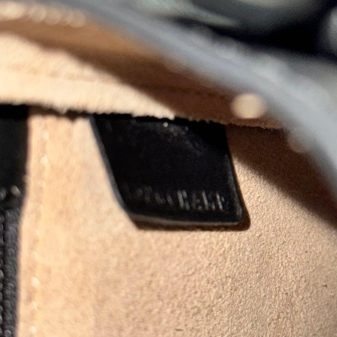 未使用級✨Longchamp ロンシャン ボックストロット　ブラック　レザー