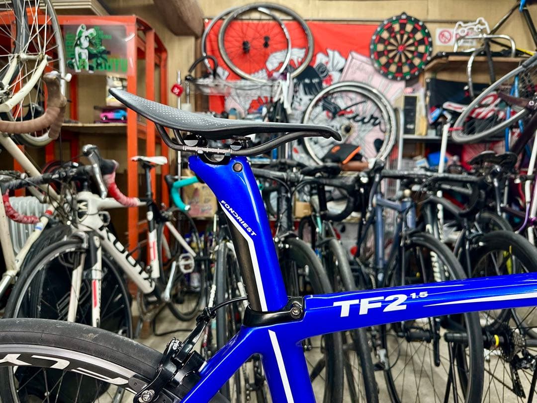 フルカーボン FONDRIEST TF2基本分解発送送料無料！完成車渡しもOK！