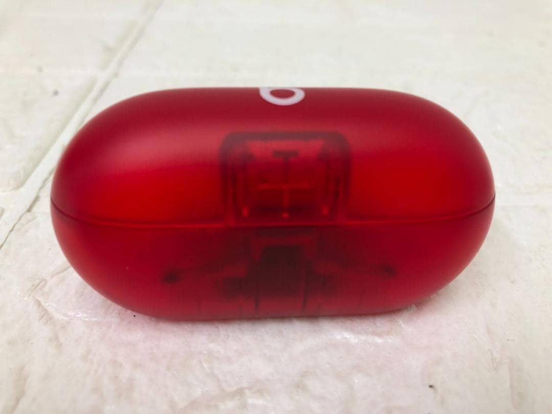 展示品！Beats Solo Buds トランスペアレントレッド