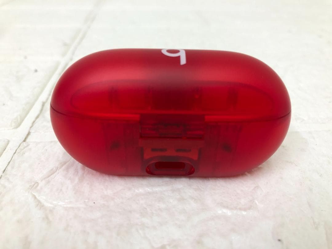 展示品！Beats Solo Buds トランスペアレントレッド