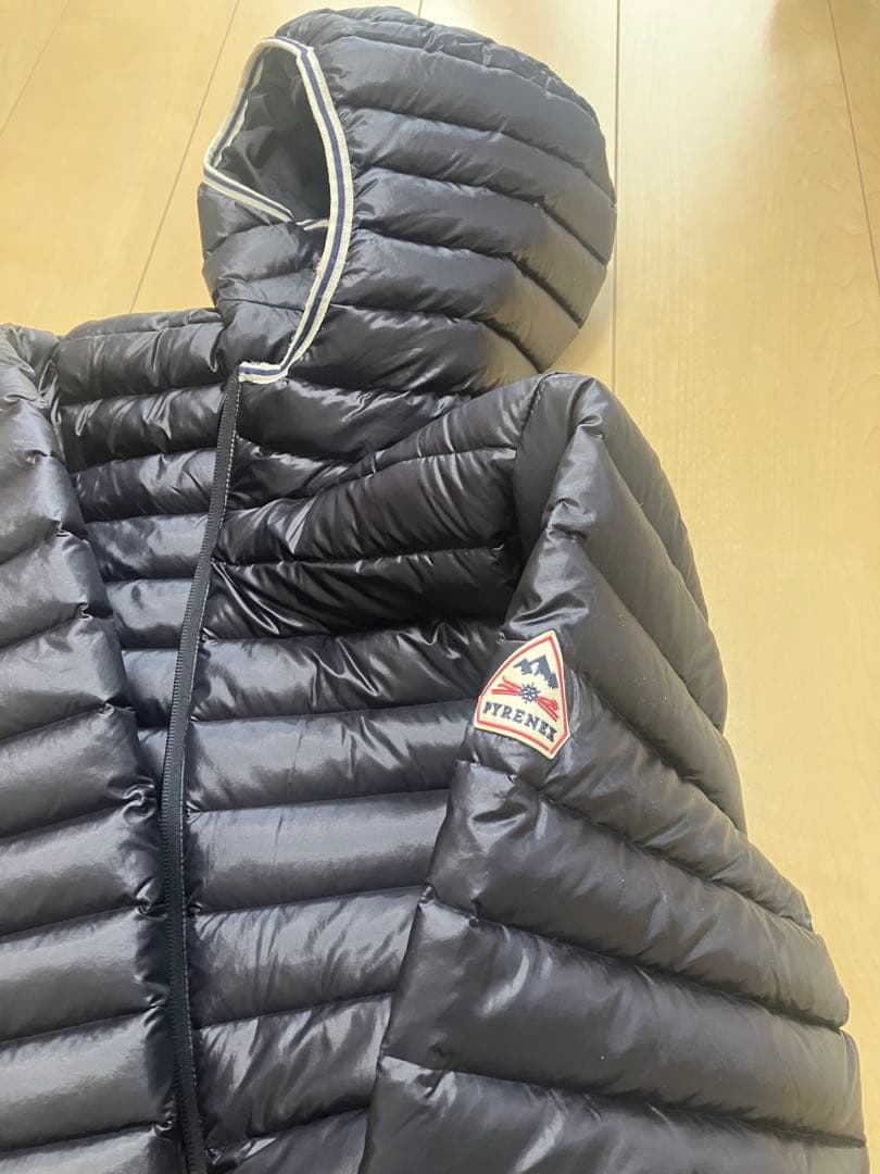 本日限定　PYRENEX ブラック ダウンジャケット S