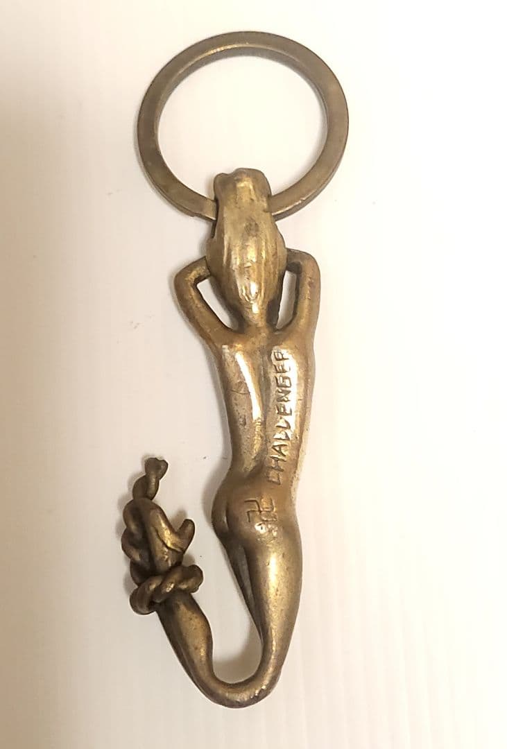 CHALLENGER キーフック 真鍮 ブラス 人魚