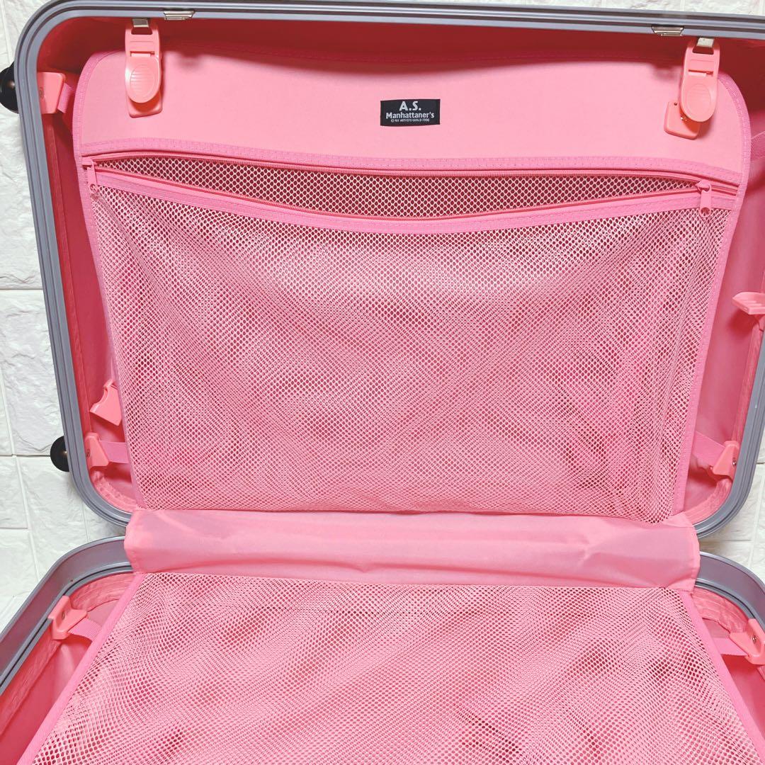 【即日発送 】希少 マンハッタナーズ キャリーケース 猫柄 Lsize