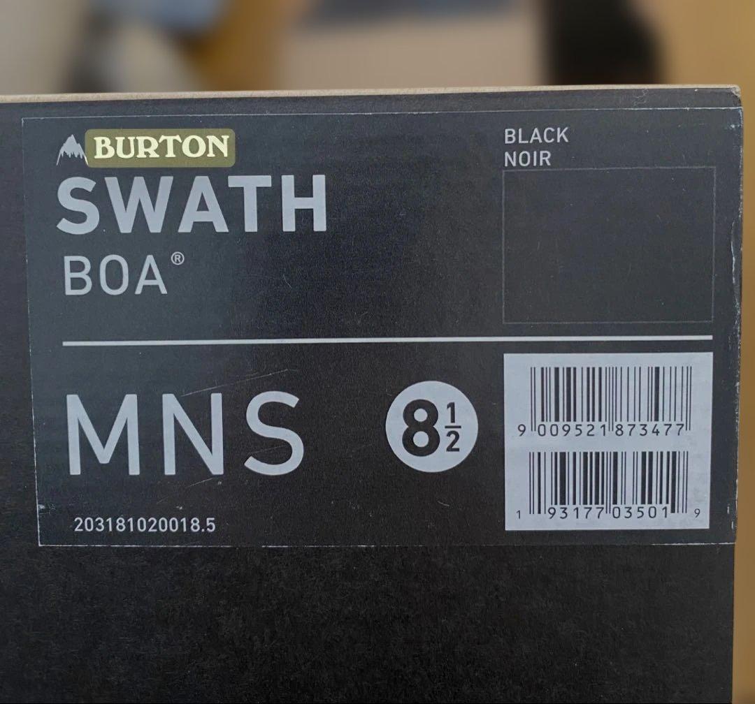 【美品】BURTON SWATH BOA 26.5cm バートン　スワス ボア