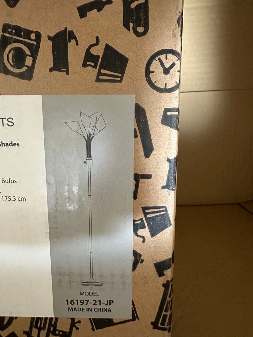 Lightaccents メデューサ フロアランプ アクリルシェード付き 照明