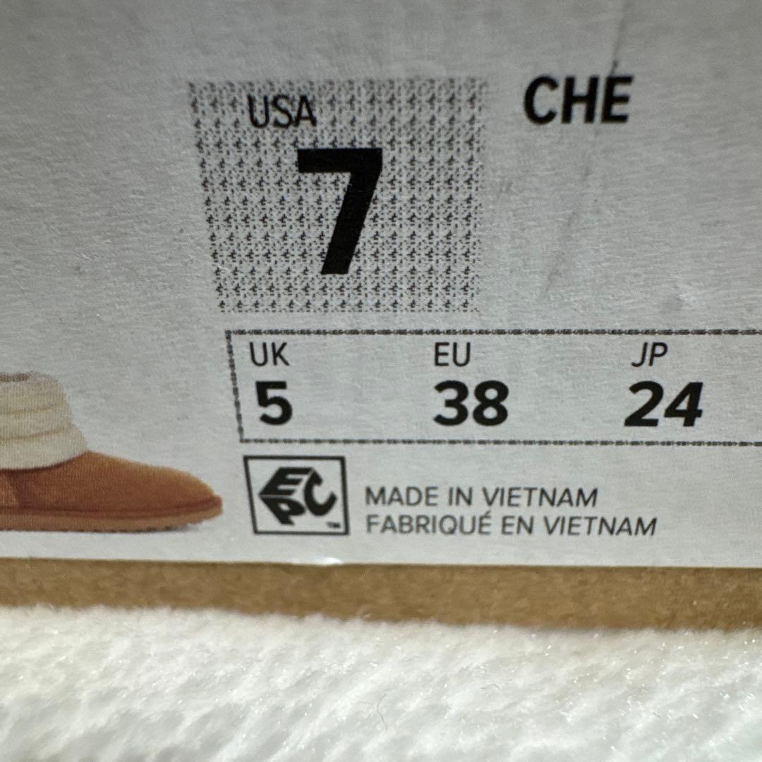 UGG アグ　ムートンブーツ　チェスナット　クラシックミニ　7サイズ　新品未使用