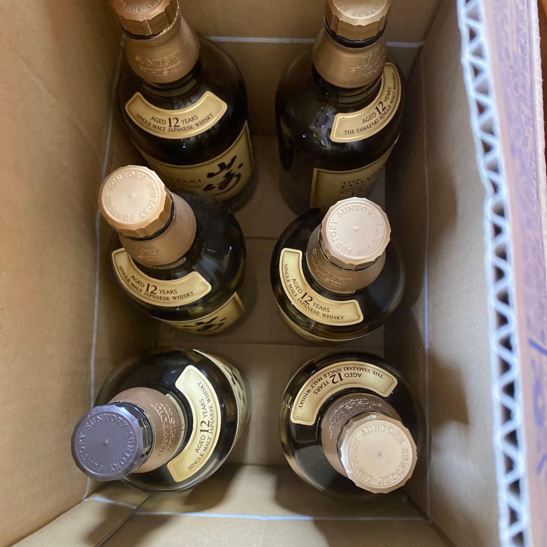 山崎 12年 ウイスキー 700ml 複数本セット