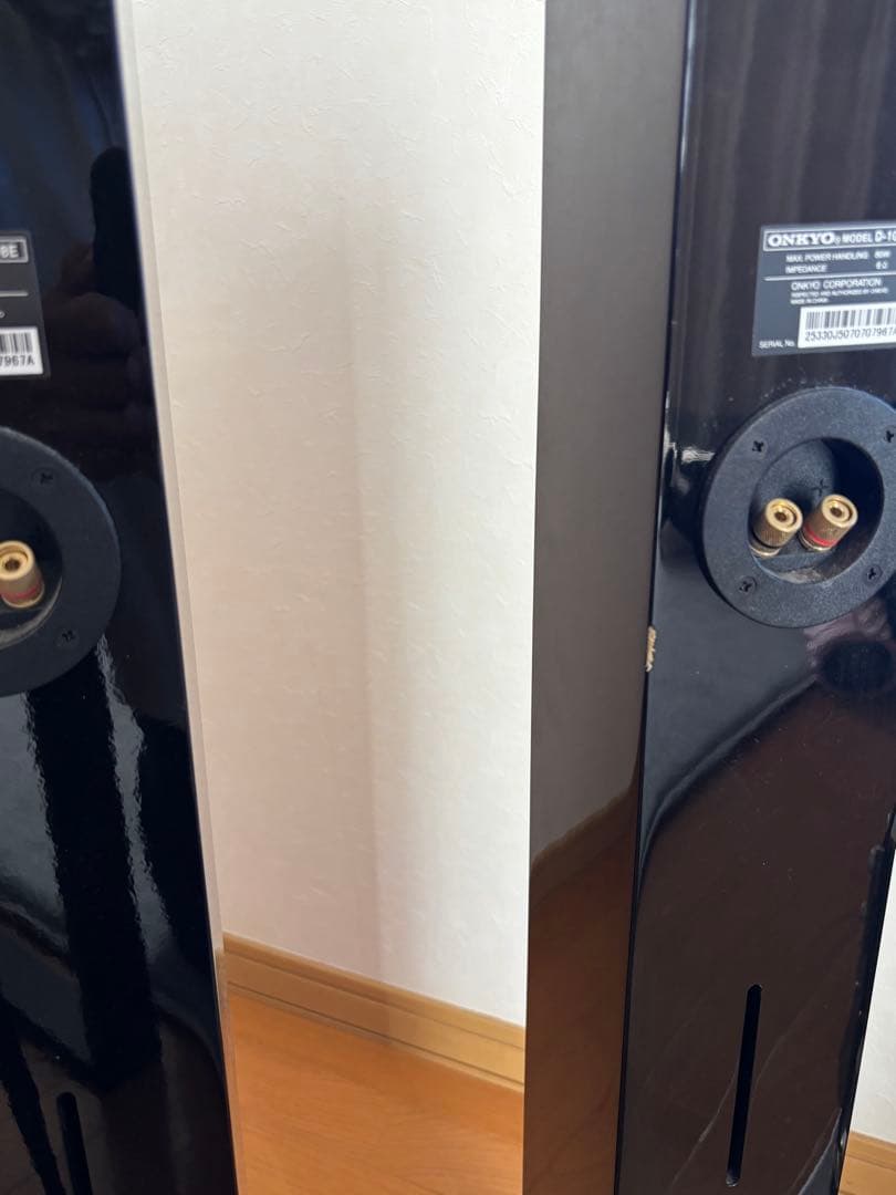 オンキョー フロアスタンディングスピーカー ブラック