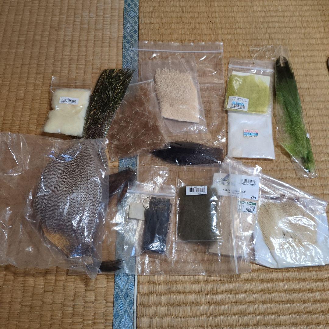 フライタイイングツールセット+マテリアル